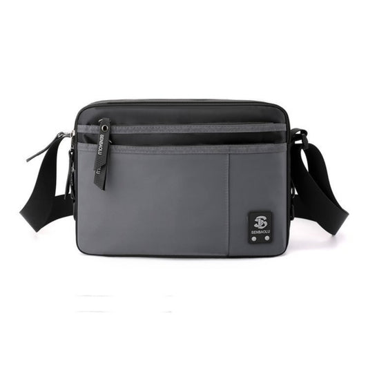 Men's lightweight crossbody bag, small shoulder bag business, casual simple travel bag small, men's small Crossbody bag square