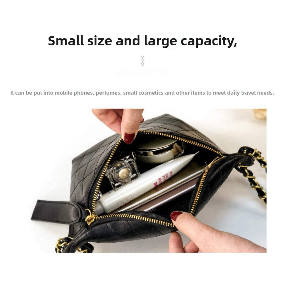 Fashionable Fanny Pack – Stylish Crossbody Chest Bag & Waist Purse for Women, Perfect for Everyday Use with Adjustable Fashion Chain