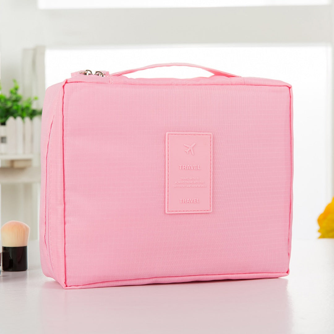 Cosmetic Bags,Cosmetic bag portable, travel storage bag, portable double-layer women's travel bag, men's travel toilet bag