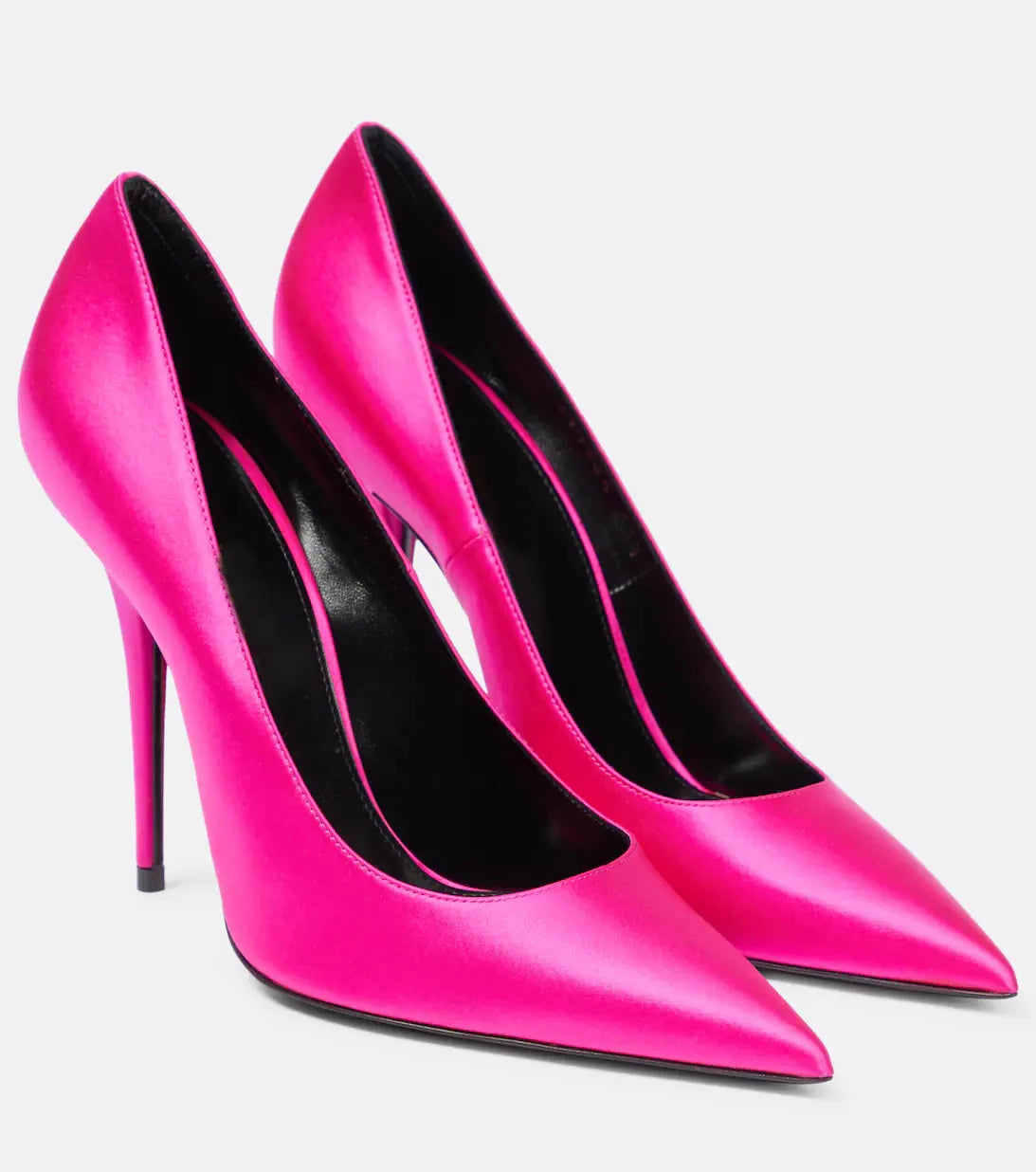 12cm-Heel Blue Black Suede Women Pumps Super High Heels Sexy Pointed Toe Yellow Pink Satin Heels Womans Shoes 2025