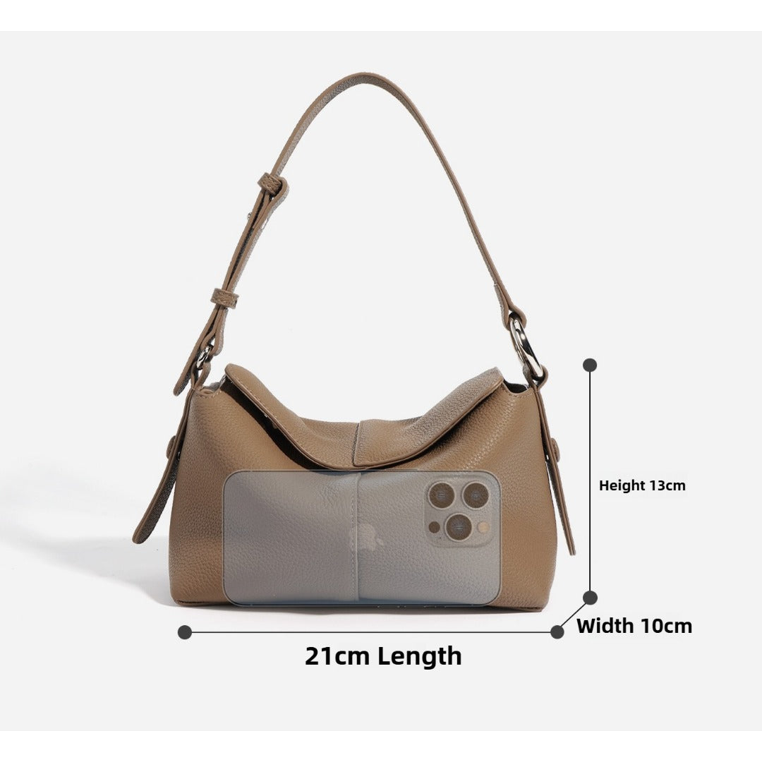 Elegant Underarm Bag – Genuine Leather Crossbody Bag & Small Shoulder Bags for Women | Commuter Shoulder Bag with Style and Functionality