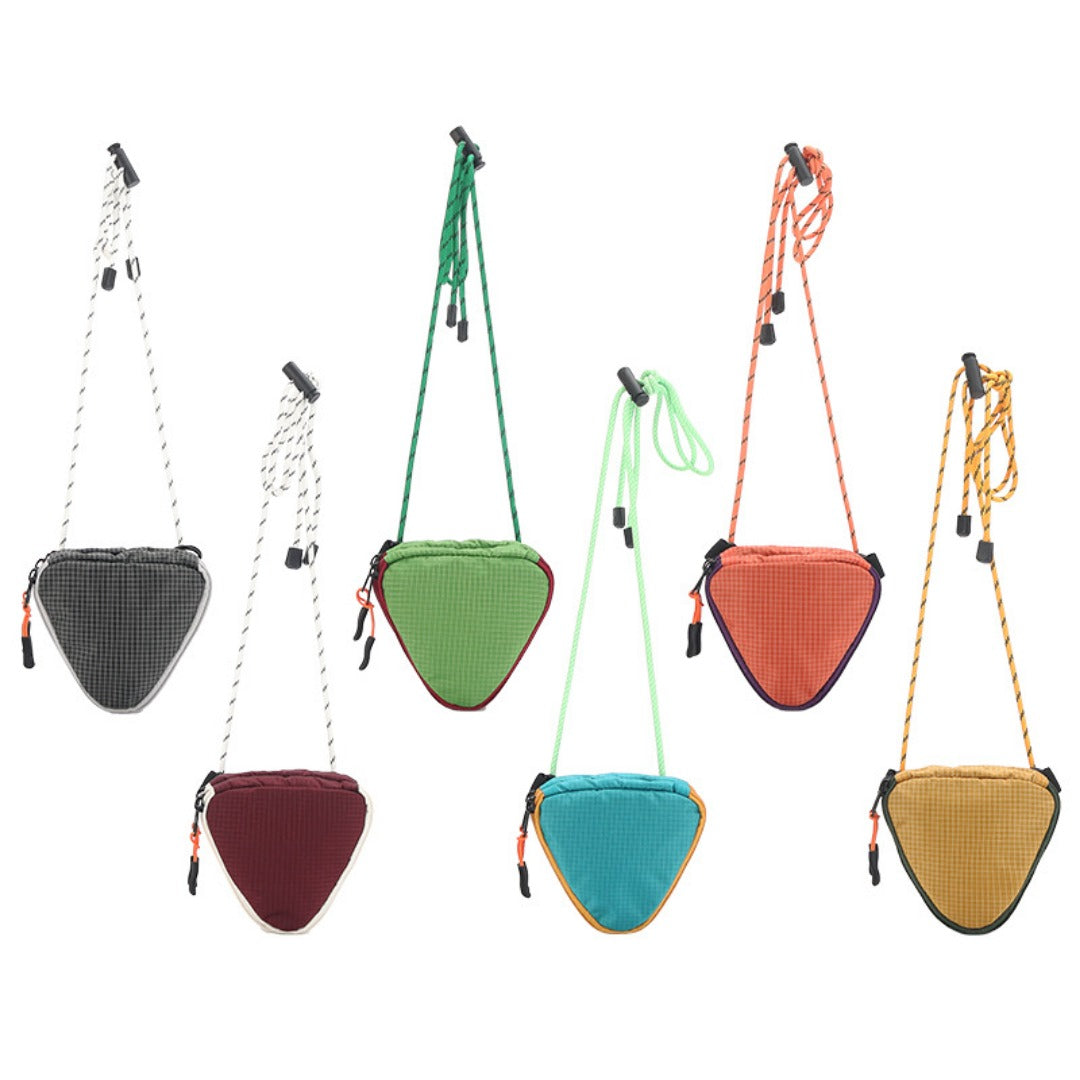 Candy color change bag, mini earphone key bag, cute zipper wallet, shoulder crossbody storage card bag.