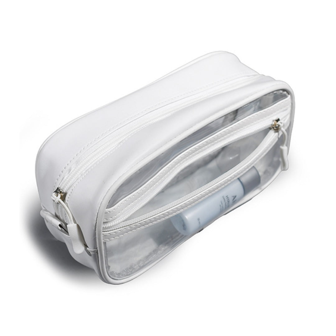 PVC waterproof transparent cosmetic bag, portable travel toiletries storage bag, men and women outdoor travel makeup bag,Small Toiletry Bags for travel,Toiletry Bags with compartments,Toiletry Bag organizers,