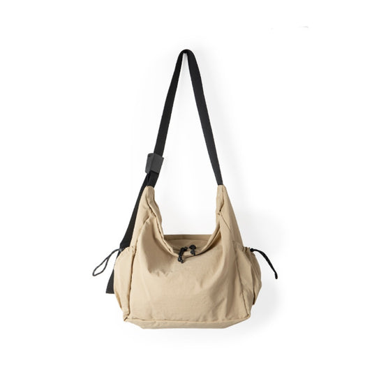 Student Versatile Casual Nylon Tote Bag Women, Design Thin and Large Capacity Shoulder Crossbody Bag,