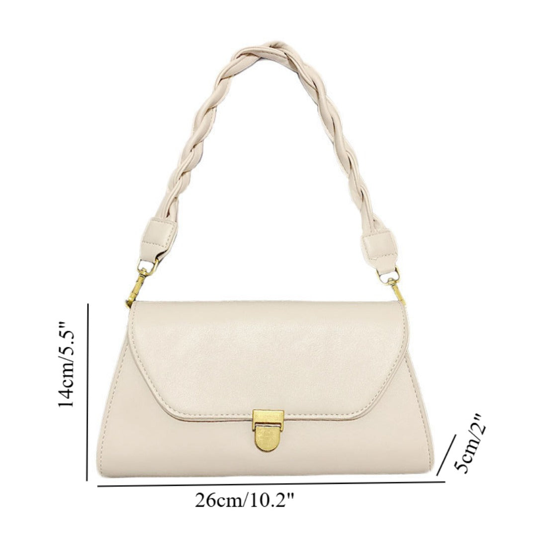 Design hobo shoulder bag female, retro shoulder bag small, crossbody versatile chain small square bag