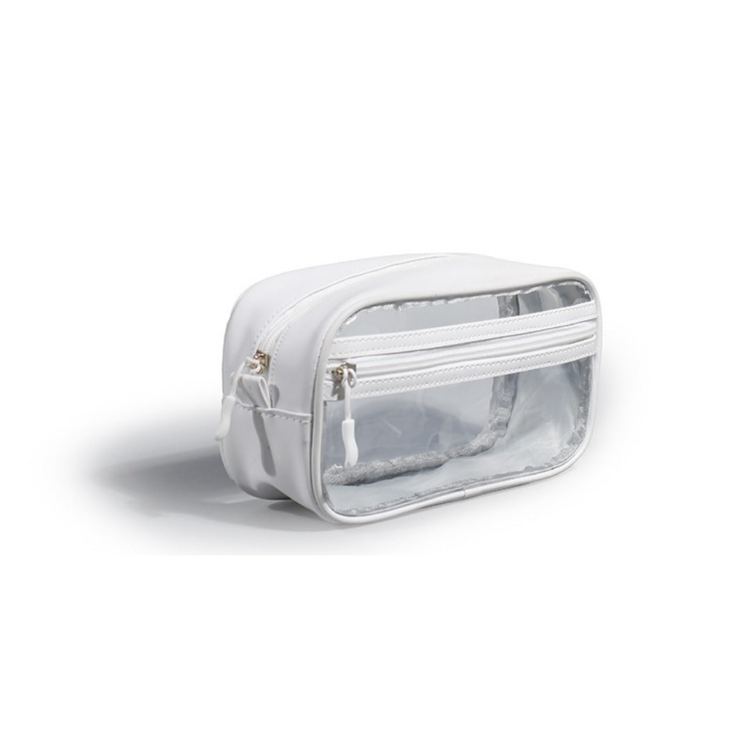 PVC waterproof transparent cosmetic bag, portable travel toiletries storage bag, men and women outdoor travel makeup bag,Small Toiletry Bags for travel,Toiletry Bags with compartments,Toiletry Bag organizers,