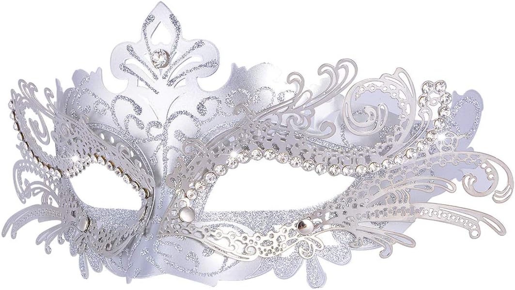 Masquerade Mask, Mardi Gras Deecorations Venetian Masks for Womens