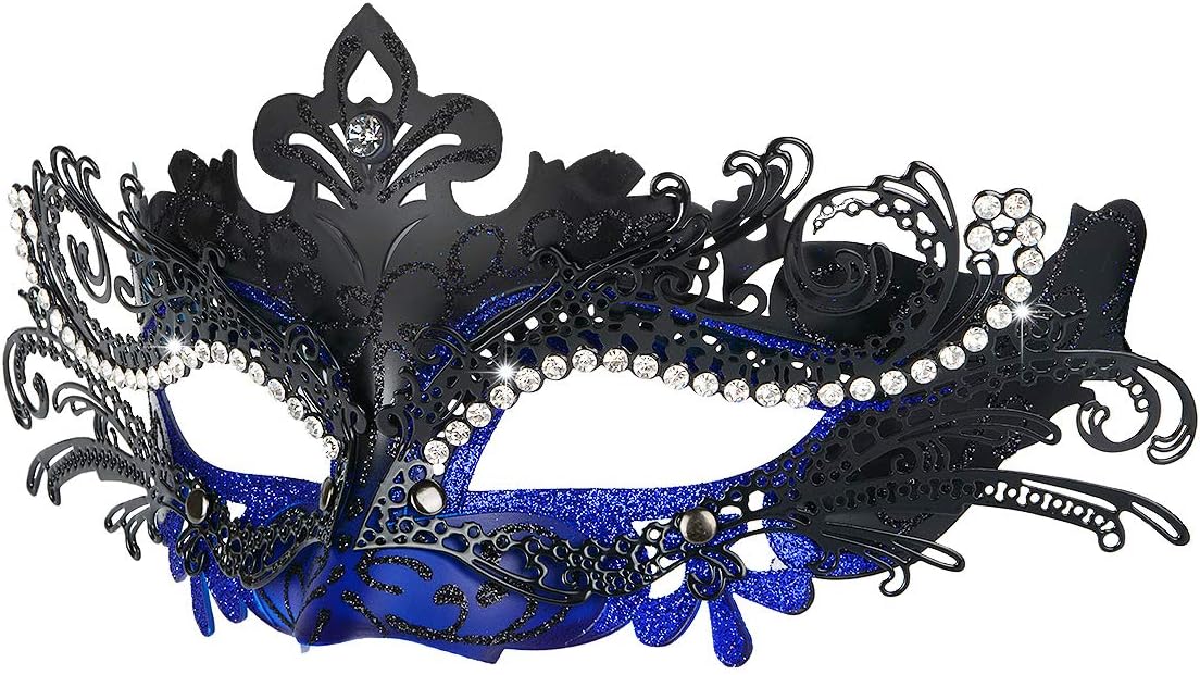 Masquerade Mask, Mardi Gras Deecorations Venetian Masks for Womens