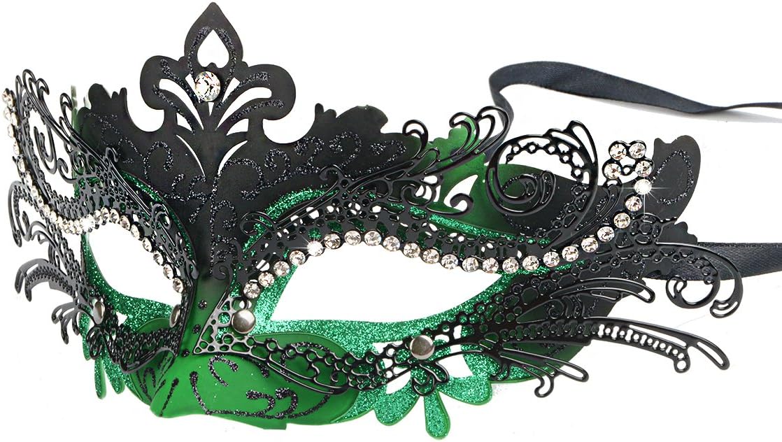 Masquerade Mask, Mardi Gras Deecorations Venetian Masks for Womens