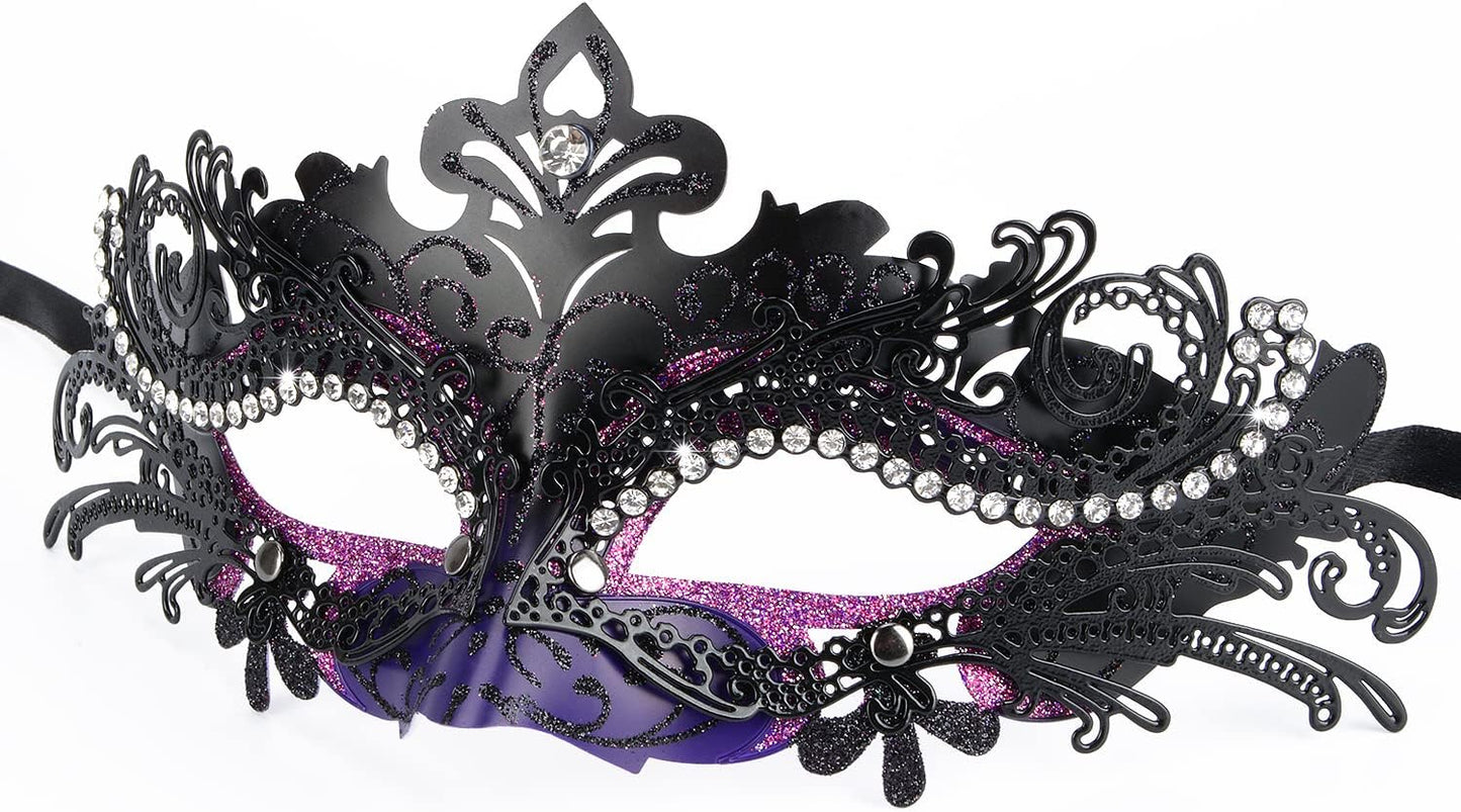 Masquerade Mask, Mardi Gras Deecorations Venetian Masks for Womens