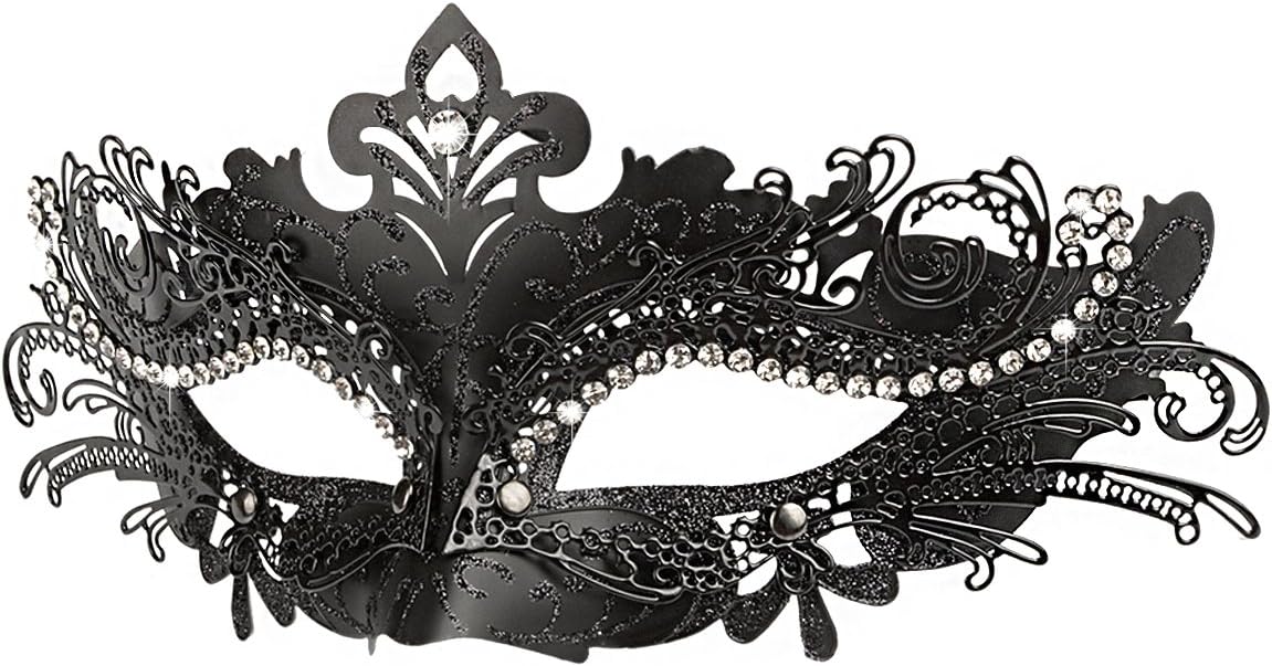 Masquerade Mask, Mardi Gras Deecorations Venetian Masks for Womens