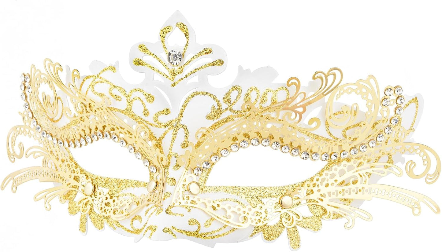 Masquerade Mask, Mardi Gras Deecorations Venetian Masks for Womens