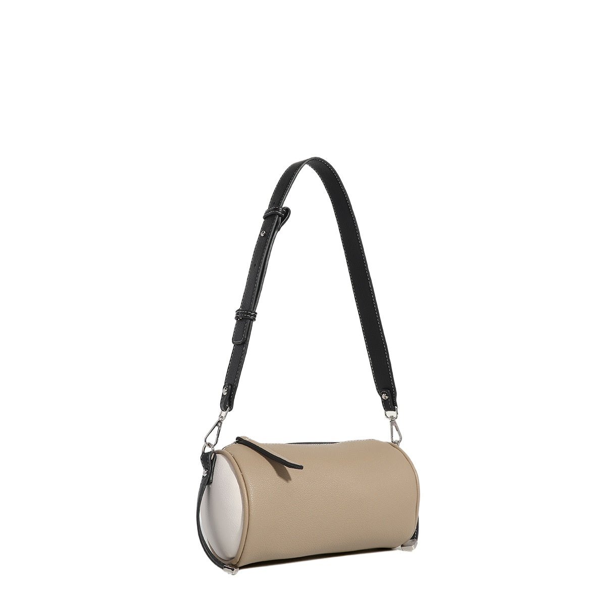 Women's bag simple texture underarm bag, fashionable versatile shoulder crossbody bag, small cylinder bag