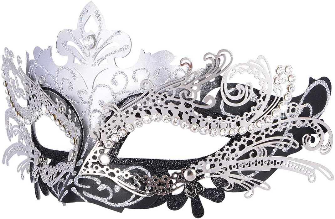 Masquerade Mask, Mardi Gras Deecorations Venetian Masks for Womens