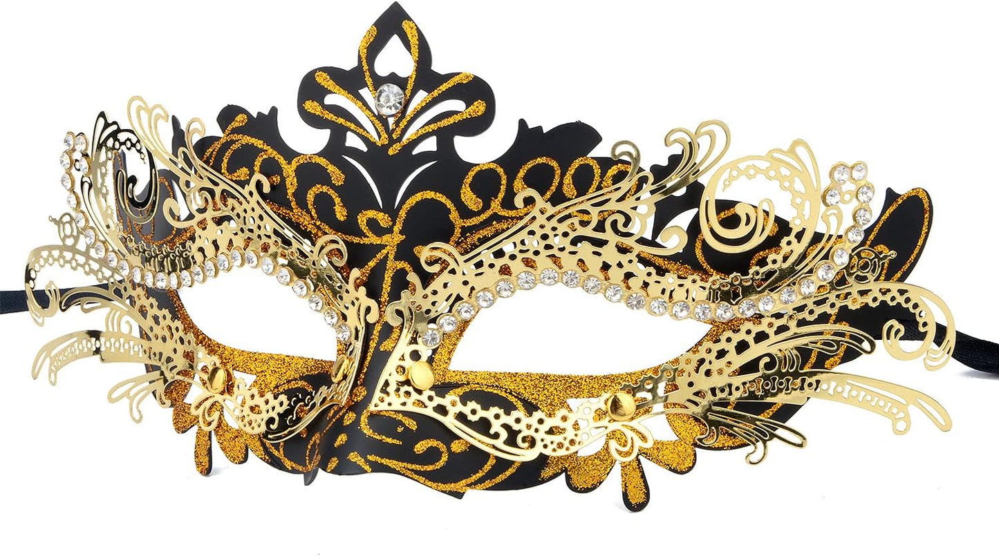 Masquerade Mask, Mardi Gras Deecorations Venetian Masks for Womens