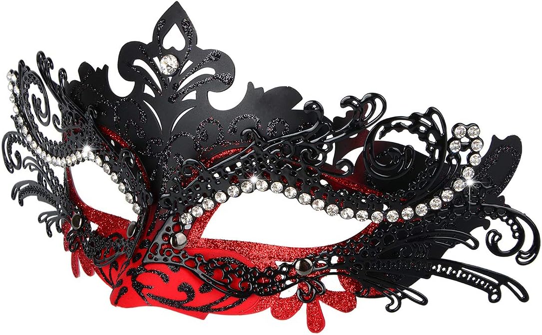 Masquerade Mask, Mardi Gras Deecorations Venetian Masks for Womens