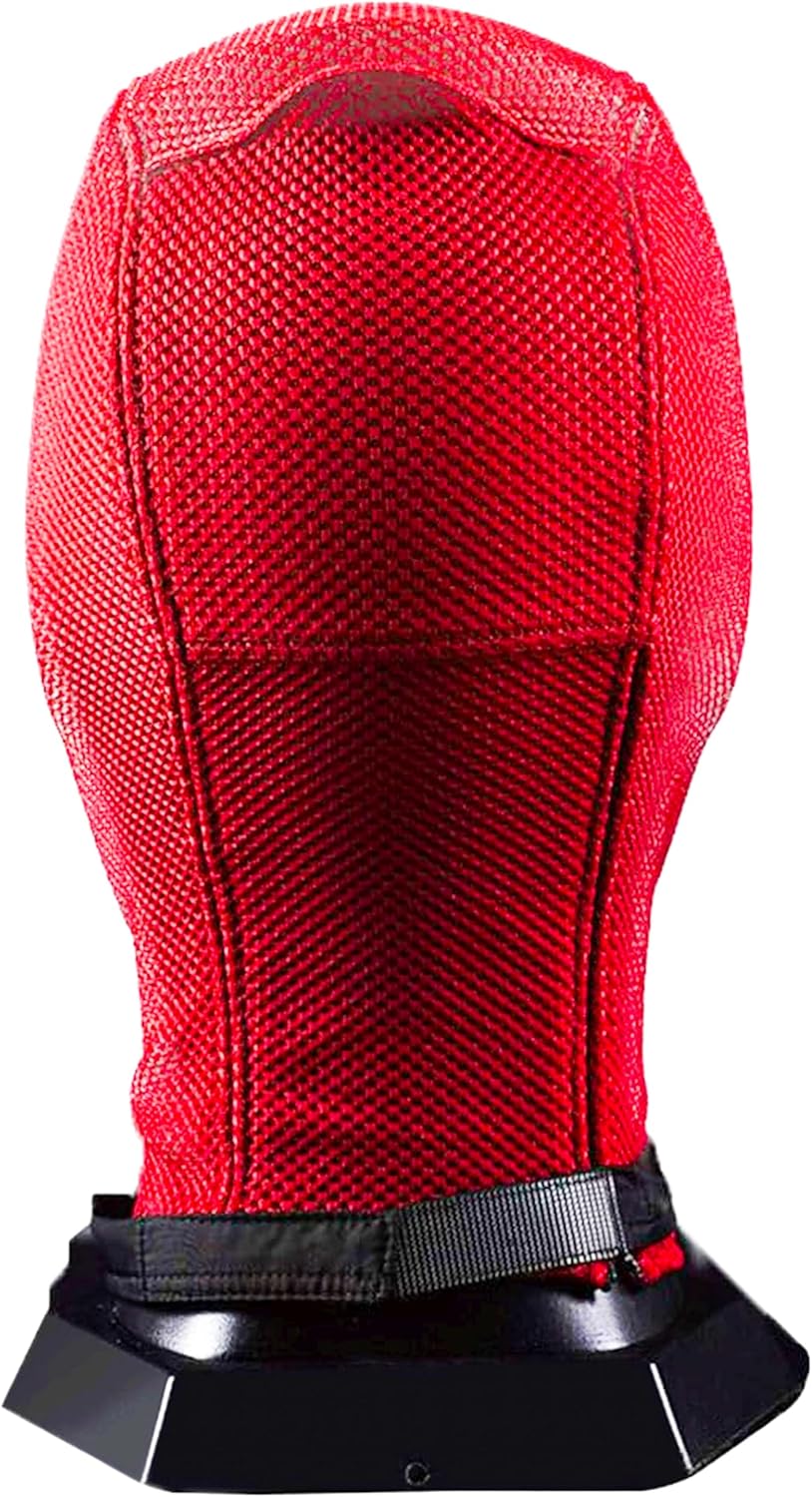 Superhero Wade Wilson Costume Halloween Red Helmet Mask Knitted Deadpool