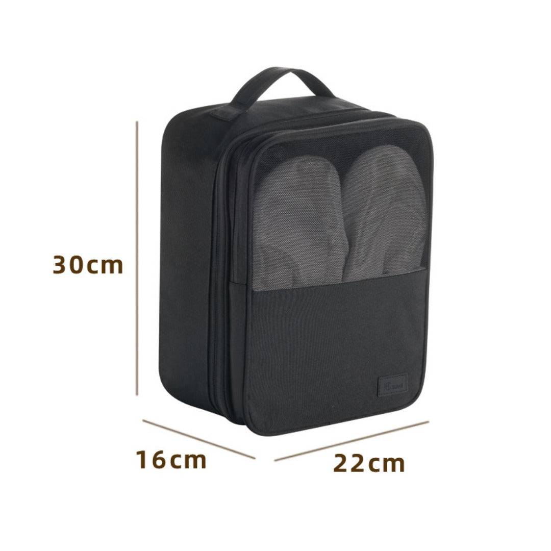 Shoe storage bag, anti-splashing thickened shoe box, travel storage shoe bag, can accommodate three pairs of shoe storage bag