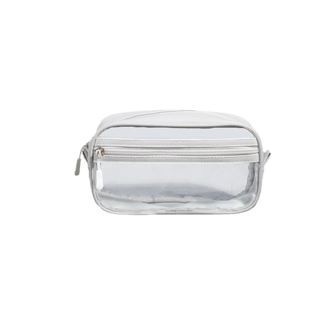 PVC waterproof transparent cosmetic bag, portable travel toiletries storage bag, men and women outdoor travel makeup bag,Small Toiletry Bags for travel,Toiletry Bags with compartments,Toiletry Bag organizers,