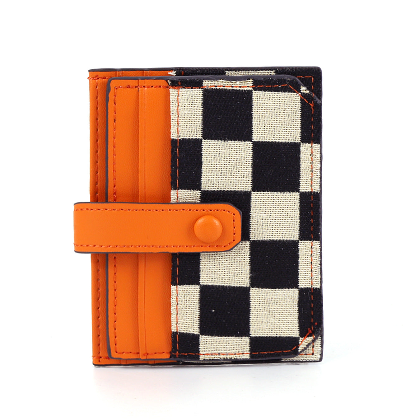 Small card bag female, exquisite high-end compact driver's license card holder, multi-functional canvas ultra-thin card holder