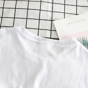 Letter Print Cotton T Shirt Fashion Brand Short Sleeve Tops Man Women Summer 2023 New Cool Tees Loose Men's Clothing