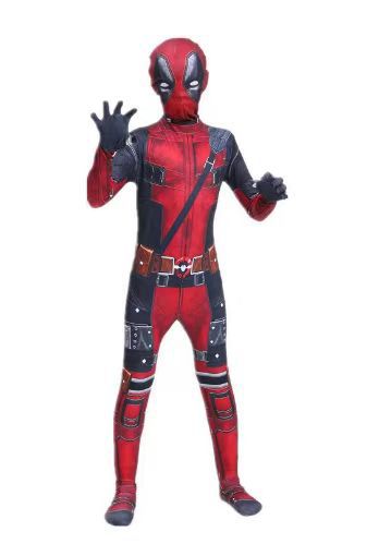 Deadpool tights kids costumes cosplay halloween Deadpool dance clothes anime costumes men