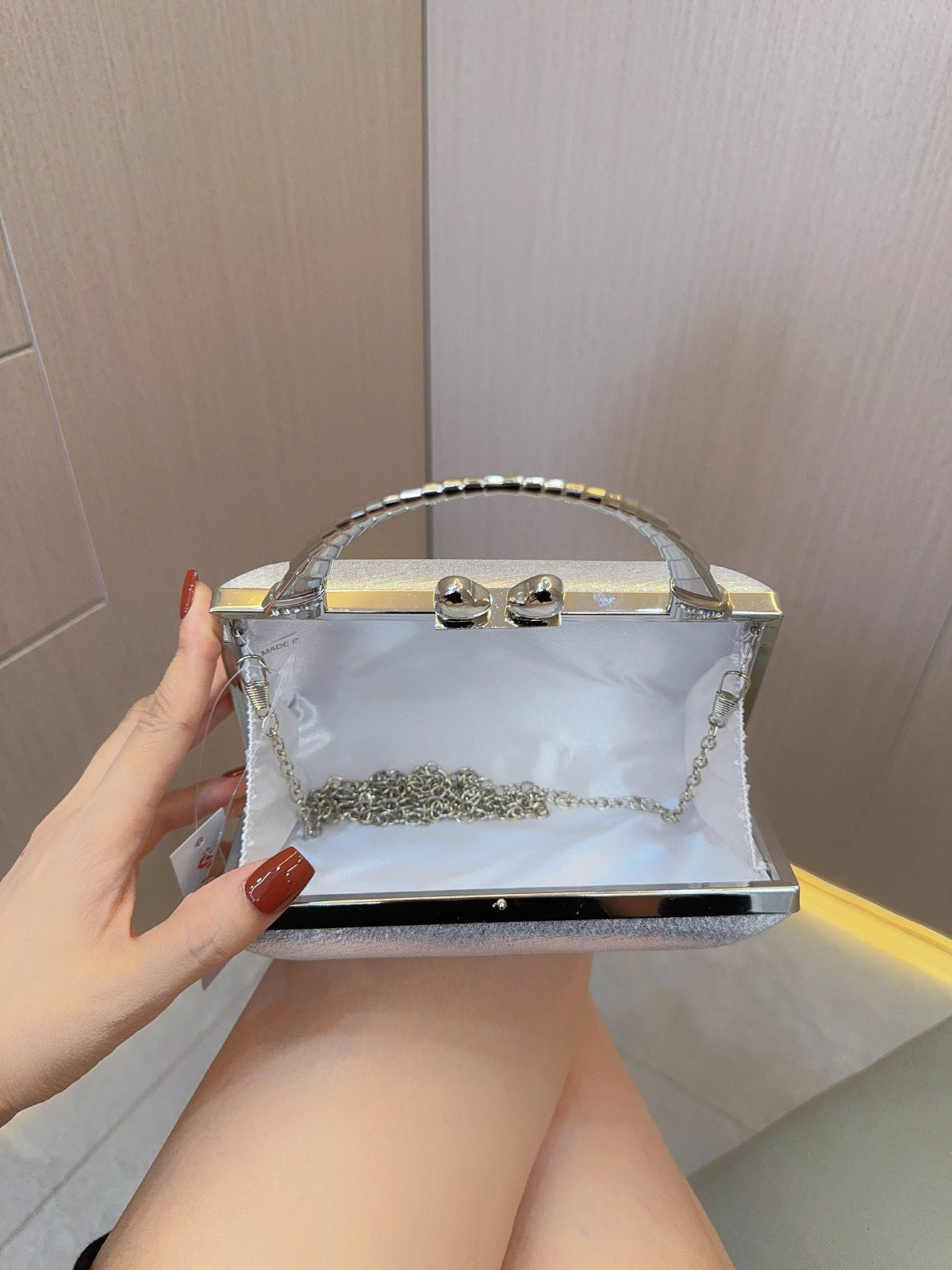 Gold Clutch Silver Clutch Purses Ladies Evening bag Party Dinner Bag