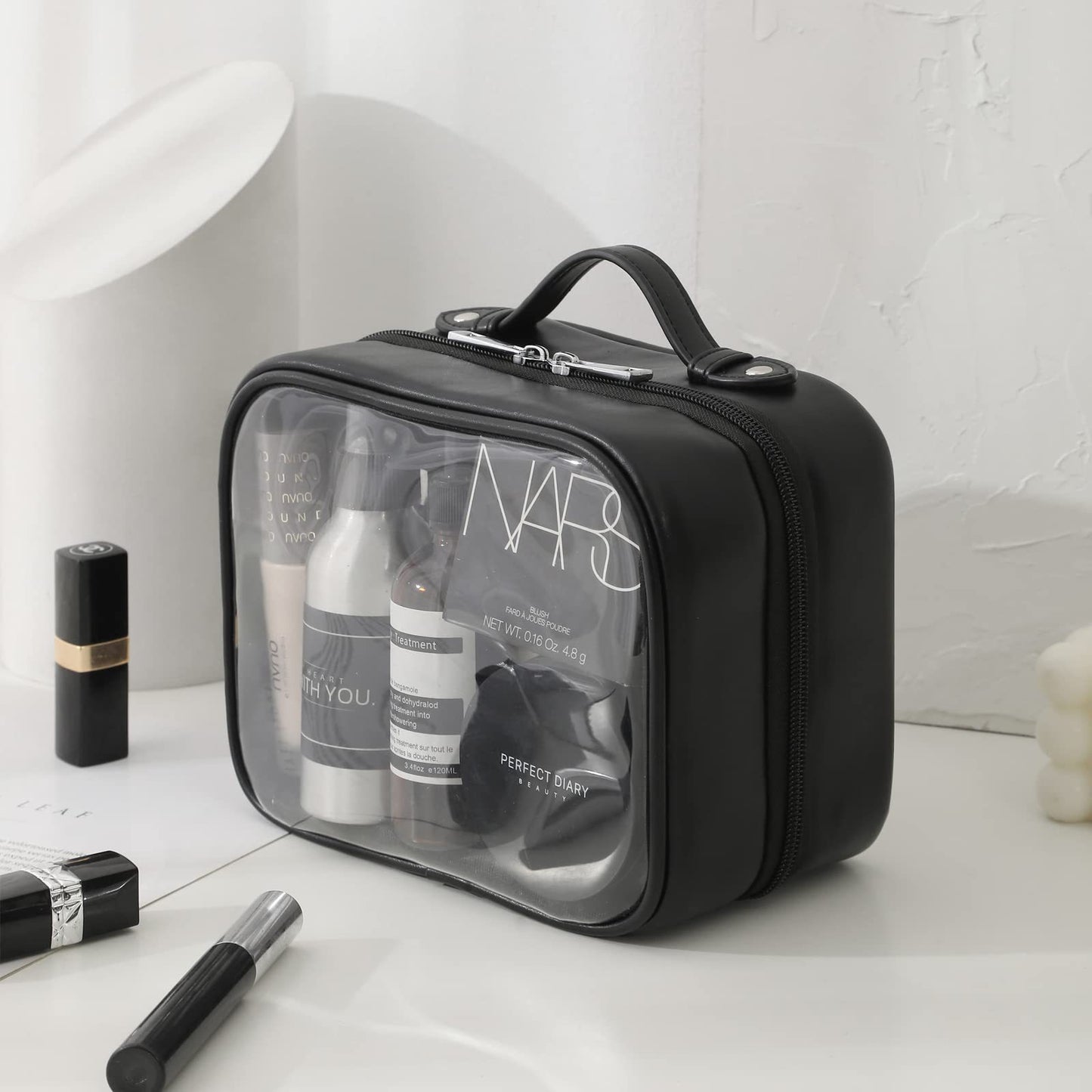 Waterproof toiletry bag, travel bag, toiletries travel makeup bag, toiletries set cosmetic bag storage bag