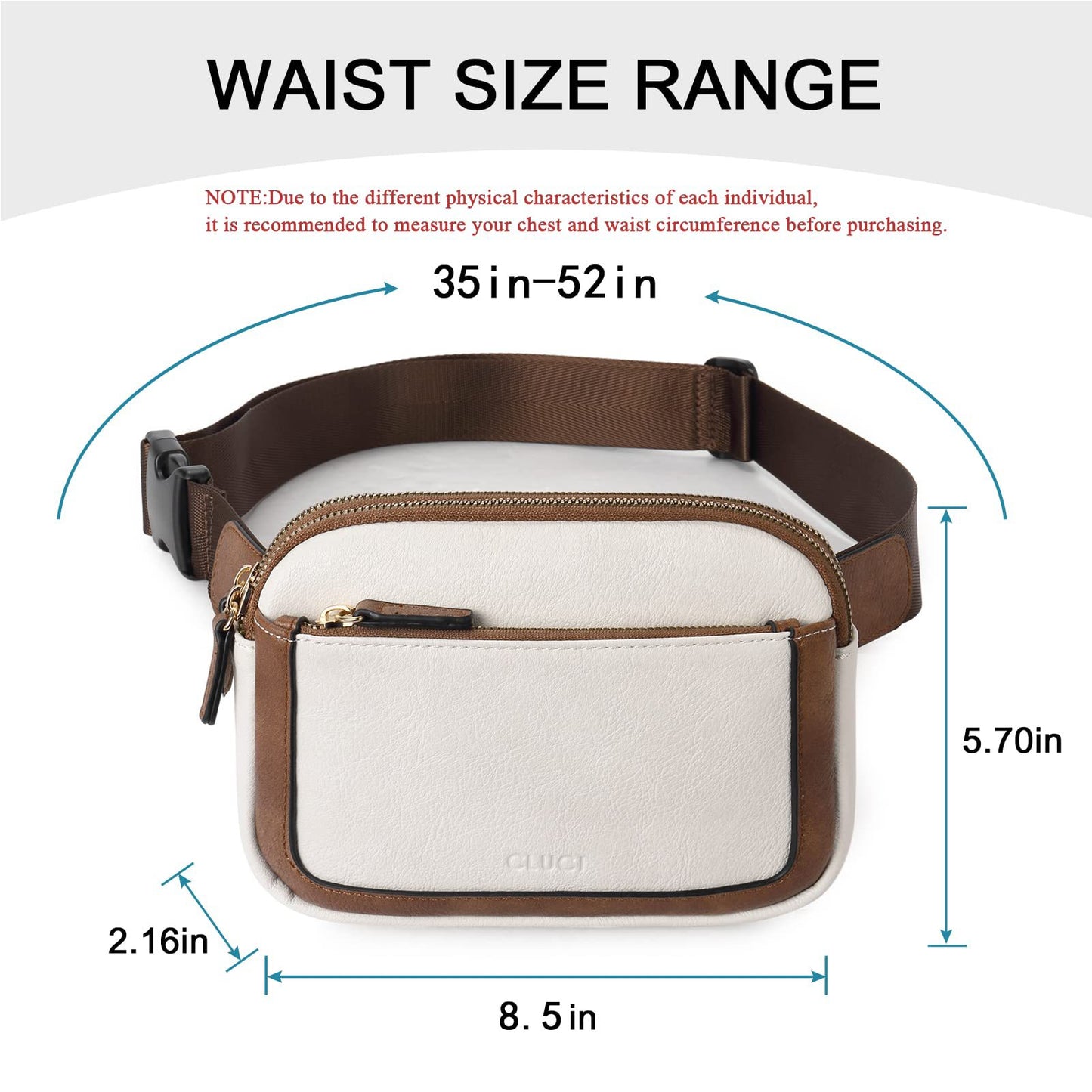 Women's Belt Bag – Mini Portable Crossbody Fanny Bag with Adjustable Shoulder Strap, Faux Leather Waist Bag for Travel & Sports – Stylish and Functional