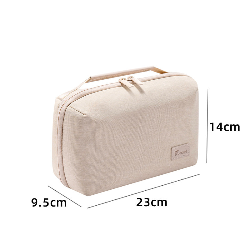 Thickened digital storage bag, earphone electronic finishing storage bag, power bank multi-function data cable storage bag