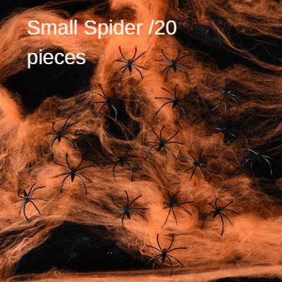 Halloween Spider Webs Decorations with Fake Spiders, Super Stretchy Cobwebs for Halloween decor Indoor and Outdoor