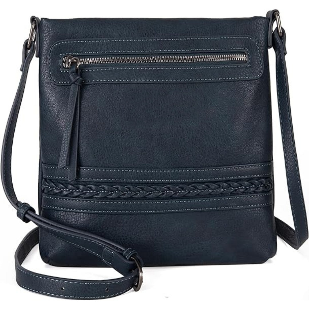 Women's multifunctional shoulder bag, retro popular messenger bag, large capacity small crossbody bag