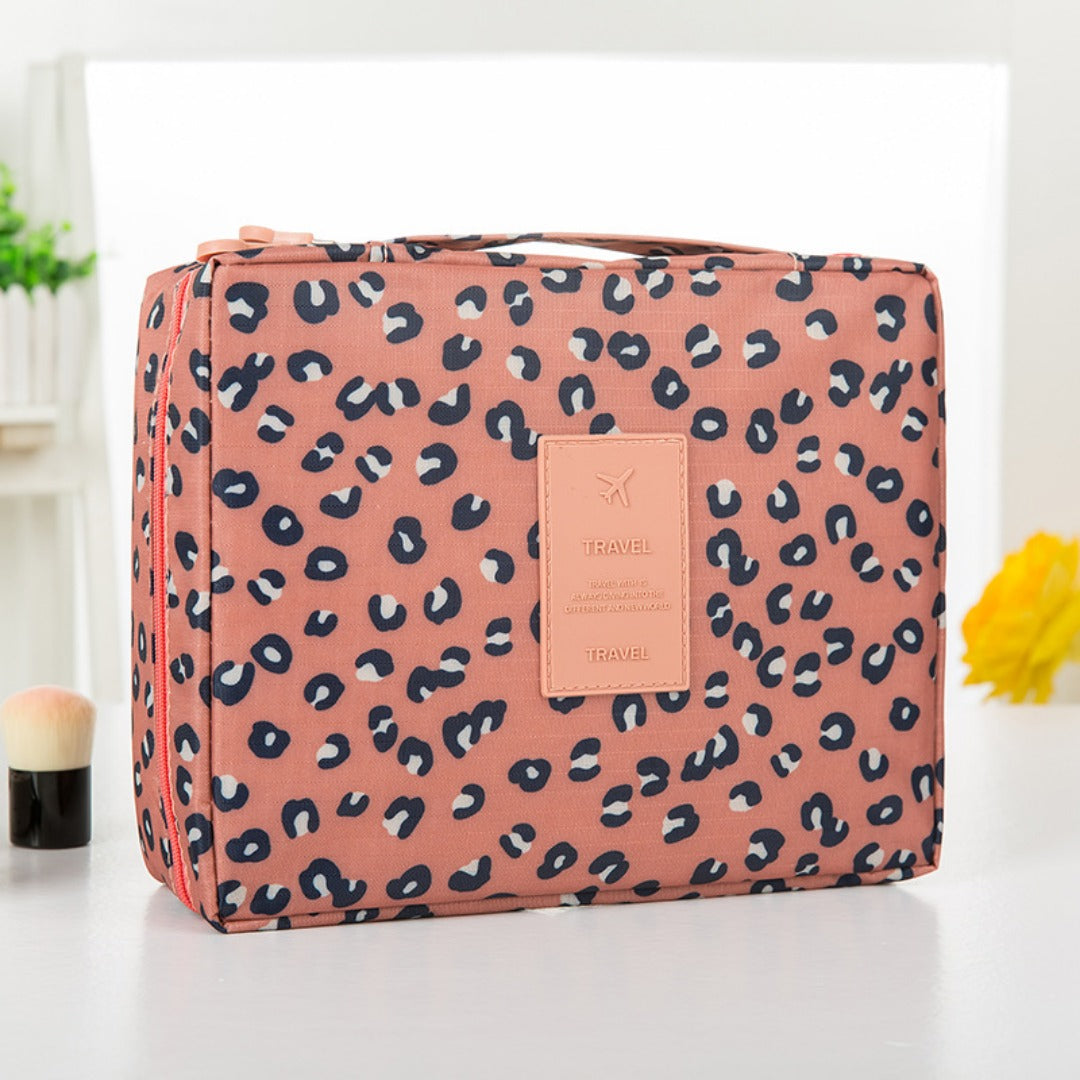 Cosmetic Bags,Cosmetic bag portable, travel storage bag, portable double-layer women's travel bag, men's travel toilet bag