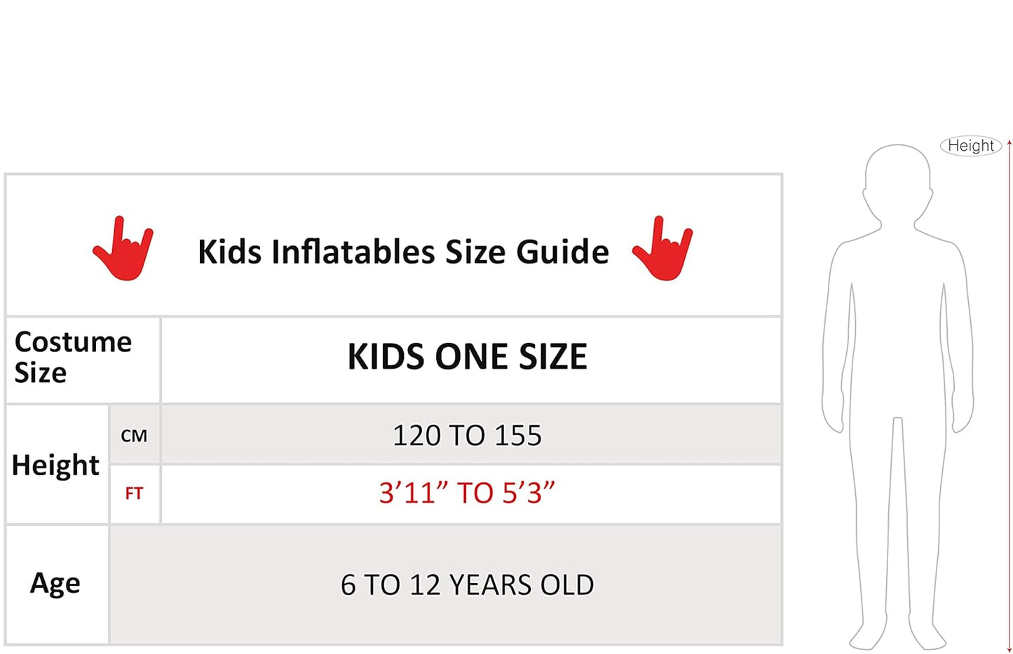 Costume for Kids, Inflated Costume, Kids Inflatable Costume, Child Inflatable Costume, Inflatable Costume Kids, Abducted by Aliens Costume, Blow Up Costume