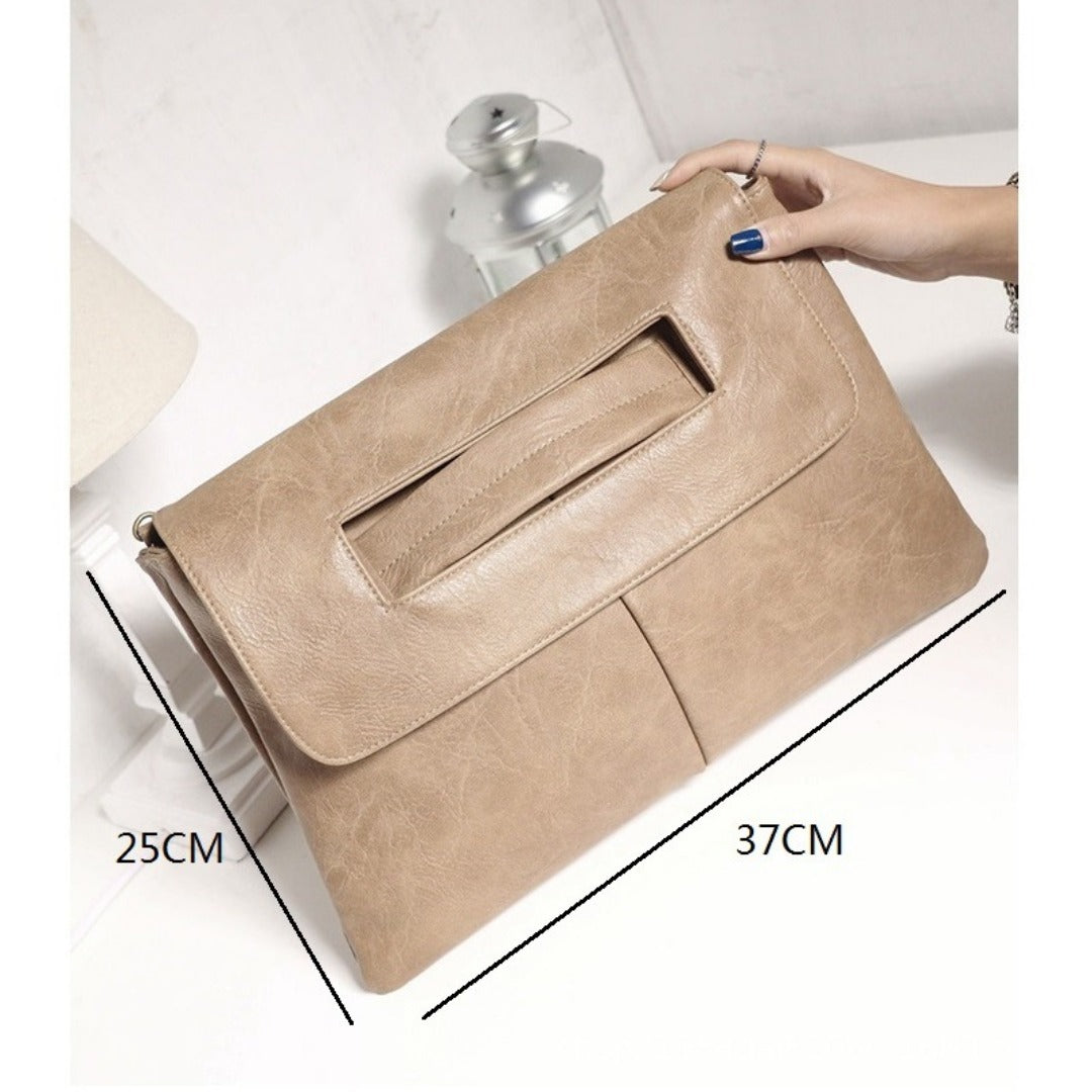 Large capacity clutch purse, clutch bag, envelope bag