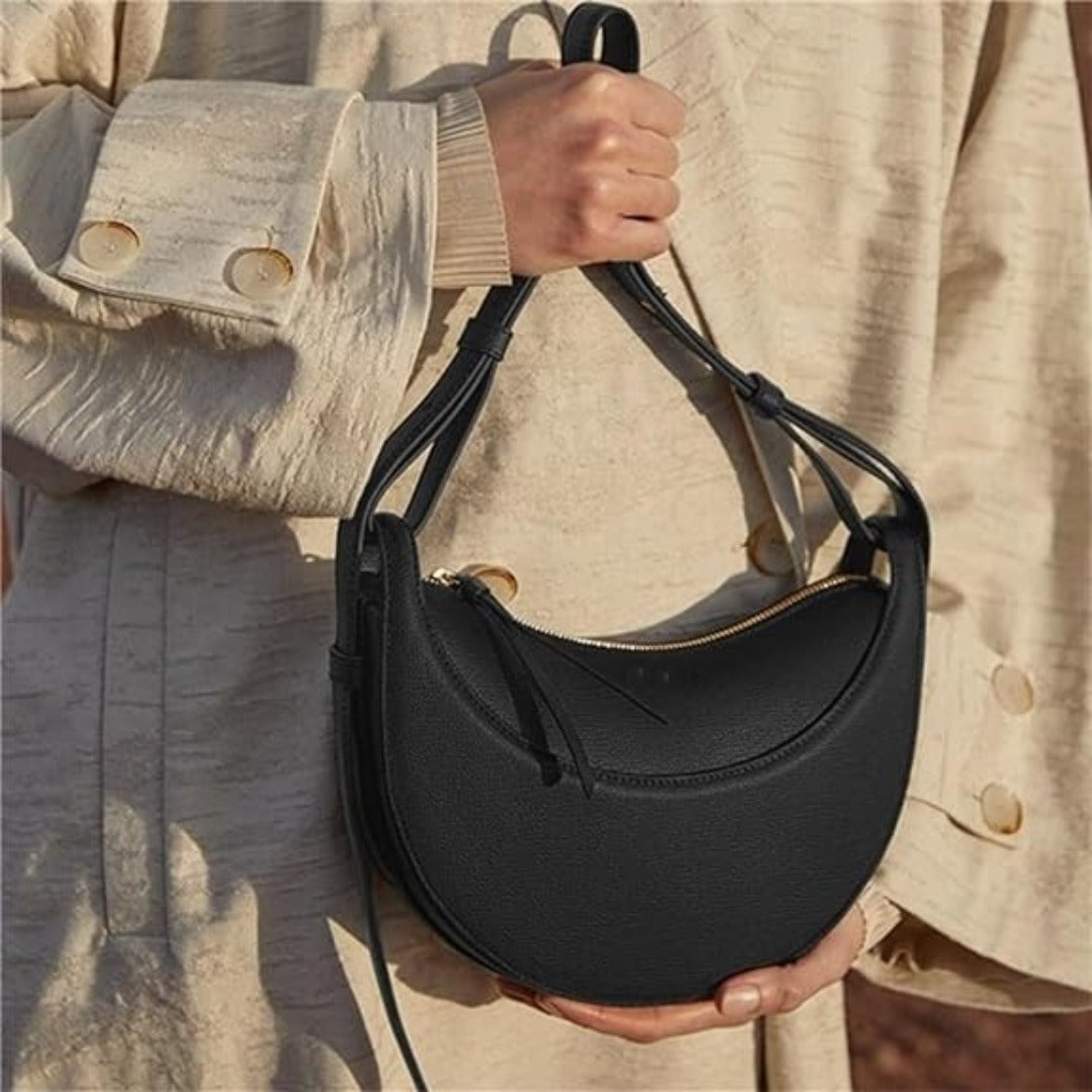 Half moon bag, adjustable shoulder strap crossbody shoulder bag for women, crescent bag, triple use underarm bag, hobo bag for women,