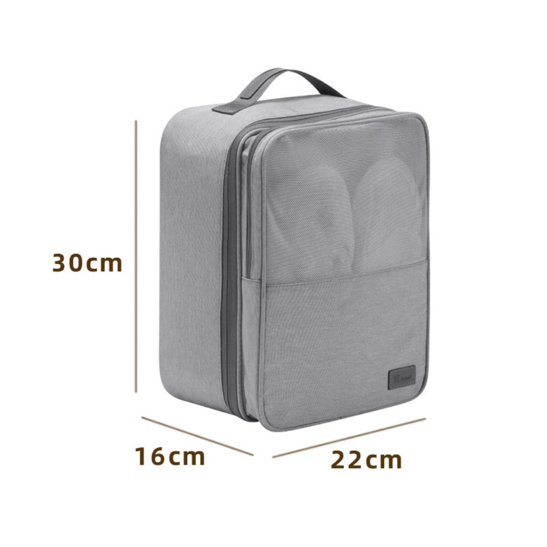 Shoe storage bag, anti-splashing thickened shoe box, travel storage shoe bag, can accommodate three pairs of shoe storage bag