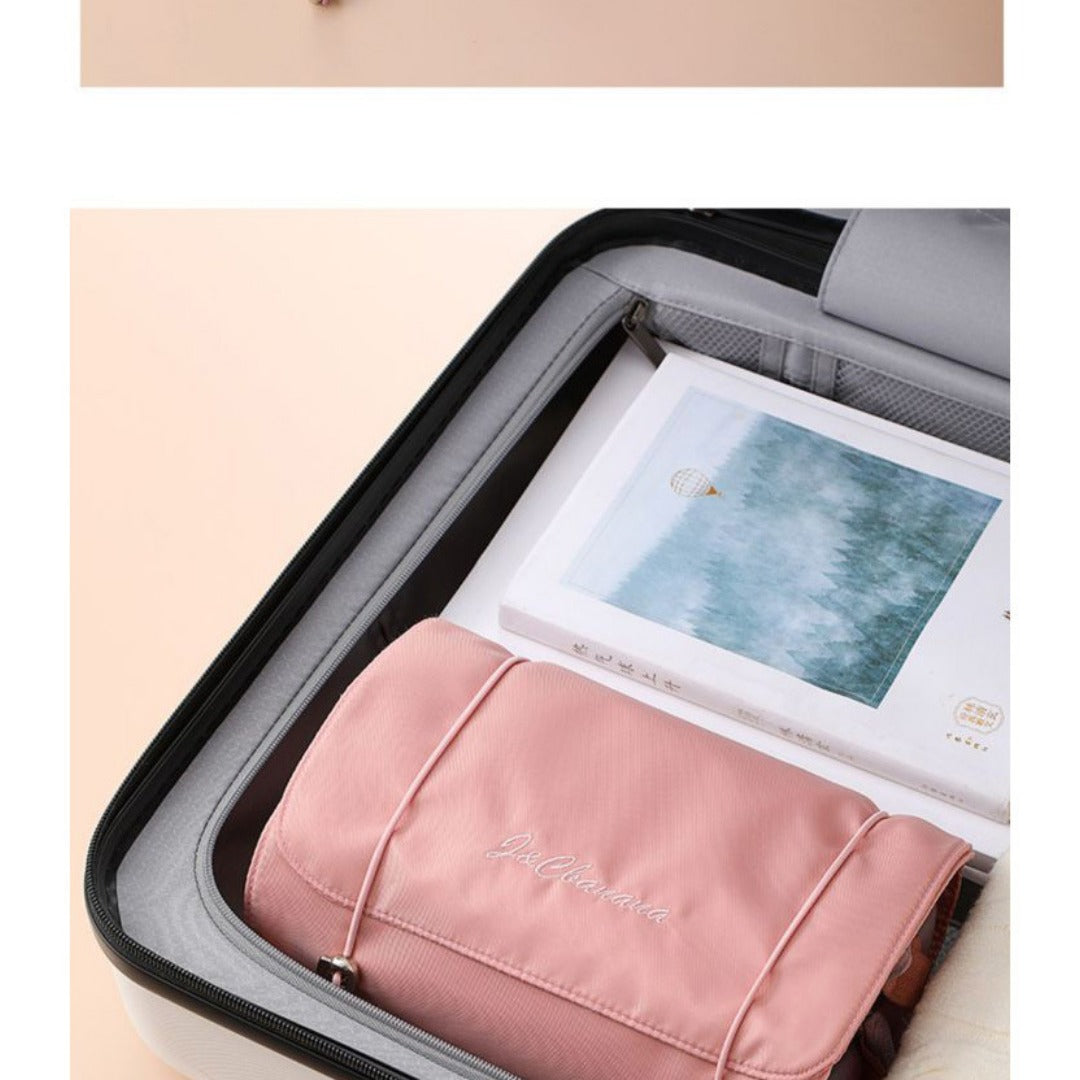 Travel portable large capacity makeup bags,Makeup bag organizers,Can be split into four-in-one cosmetic bag, toiletries and makeup storage bag, Toiletry Bag organizer,