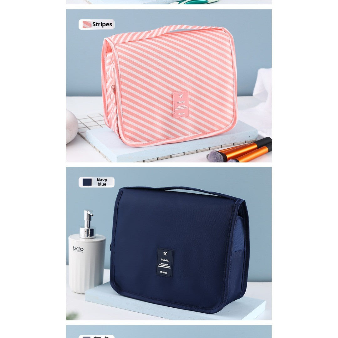 Toiletry Bag, Wet and Dry Separation, Men's and Women's Travel Storage Bag, Cosmetic Bag Large Capacity Hook Bag Waterproof