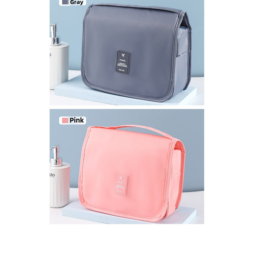 Toiletry Bag, Wet and Dry Separation, Men's and Women's Travel Storage Bag, Cosmetic Bag Large Capacity Hook Bag Waterproof