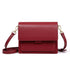 Small genuine leather handbags casual shoulder bag square shape