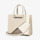 Geunine leather ladies shoulder bag crossbody large capacity simple handbag 8866