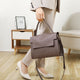 2022 S/S Genuine leather fashion messenger bag retro large capacity single shoulder handbag