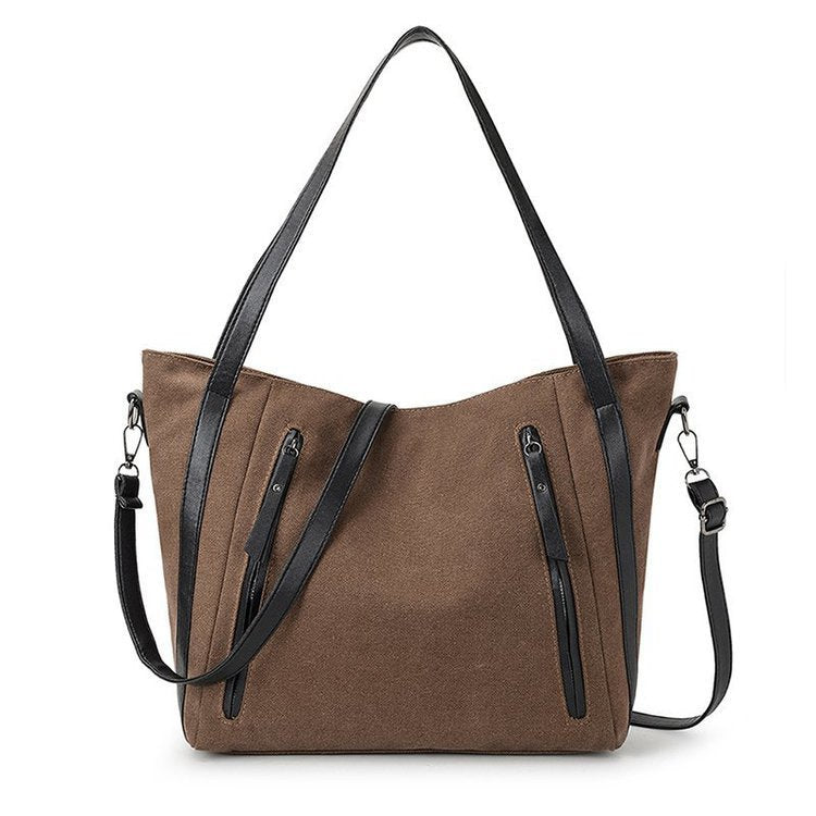 hobo bags for women crossbody vegan leather medium size simple classic style Canvas