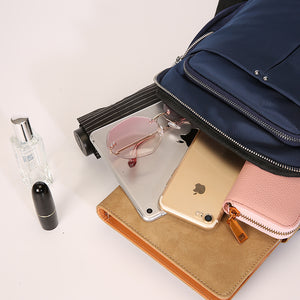 Travel backpack unisex outdoor nylon waterproof medium anti-theft