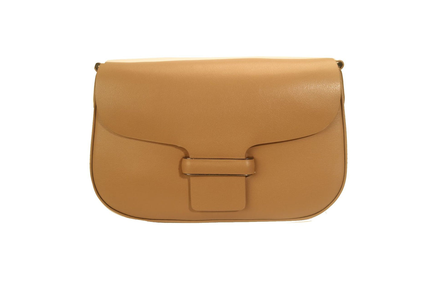 Genuine leather small shoulder bag for women trendy classic style