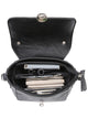 Mini tote purse crossbody triple compartments MT2660-1 BK