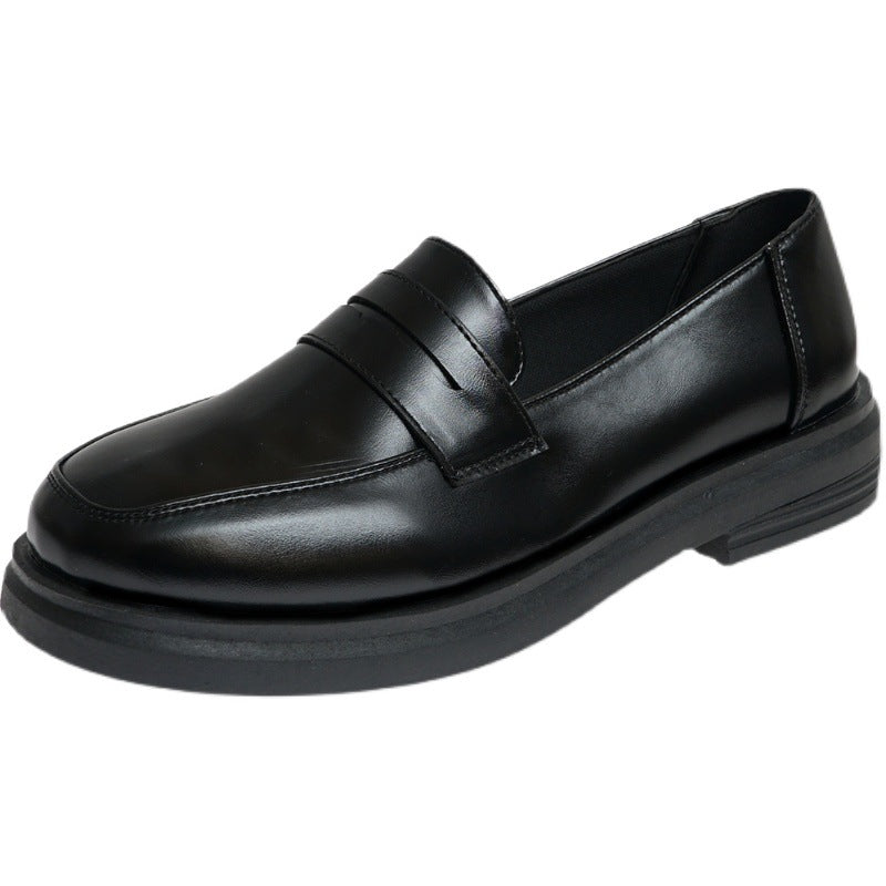 Surround Toe Leather Shoes Retro Western Loafers Style SH08210502