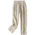 Women's Casual Loose Baggy Linen Straight  Summer Thin Harem Pants
