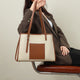 Genuine leather shoulder bag all-match large-capacity tote bag for women 5734